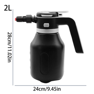 Versatile 2L Electric Foam Sprayer pp Plastic Anti-Explosion Battery Sprayer Handheld Sprayer for <b>Car</b>&Pet Care - Product Image 2