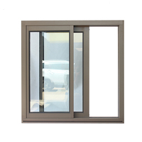 Ventanas Corredizas Modernas de Aleación de Aluminio, Insonorizadas, con Aislamiento Térmico, Resistentes al Viento, con Pantalla Plegable para Apartamentos y Dormitorios