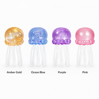 Jouet Squishy Licorne Méduse en Maltose - Matériau TPR Fabriqué au Zhejiang, Jouet Anti-Stress Unisexe, Cadeau pour Soulager l'Anxiété