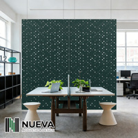 Cloison acoustique moderne en feutre PET, écran de séparation insonorisant pour bureau, écran de confidentialité pour espace de travail ouvert