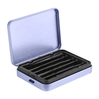 Caja de Metal Personalizada con Logotipo a Prueba de Niños, Caja de Metal con Cierre de Seguridad para Dulces y Pastillas, Embalaje Resistente a Niños