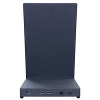 Écran d'affichage numérique portable de 13,3 pouces, écran LCD de bureau, écran publicitaire, affiche publicitaire, écran LCD alimenté par batterie pour l'intérieur