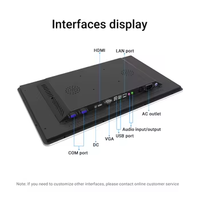 21.5 pouces étanche Portable écran tactile moniteur mural industriel écran panneau tablette contrôle tout en un ordinateur