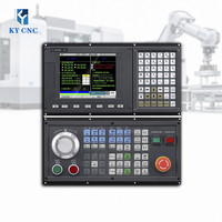 Contrôleur de tournage CNC 5 axes KYCNC 8TA PLC DSP, fonctionnement stable à haute vitesse, mémoire 128 Mo pour l'usinage de précision des métaux