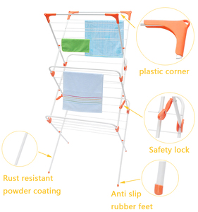 <span class=keywords><strong>Bonne</strong></span> Qualité pliable <span class=keywords><strong>etendoir</strong></span> À <span class=keywords><strong>Linge</strong></span> porte-vêtement - Product Image 4
