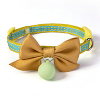 Colliers pour animaux de compagnie Boxi Pet, réglables, en polyester, style princesse, élégants, anti-étranglement, accessoires mignons pour chats
