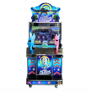 Machine de jeu de tir à l'eau à double canon de 22 pouces, machine d'arcade à pièces pour enfants, remise de tickets, 1 an, anglais, espagnol, japonais - Product Image 6