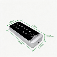 Lector de Códigos QR de Pared OEM al por Mayor, Lector de Tarjetas NFC IC MF, Control de Acceso a Puertas, USB RS485, Escáner Wiegand, IP65, 5G, 0-3m