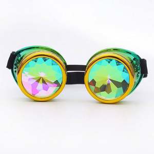 Gafas de Sol Kaleidoscopio Coloridas Retro de Moda 2019 para Hombre y Mujer, Lentes Difractadas EDM, Gafas Steampunk - Product Image 6