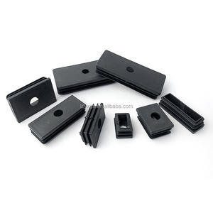 Bouchon <span class=keywords><strong>de</strong></span> tube carré en plastique avec bouchon à trou rond Bouchon d'extrémité auto-adhésif Meubles Table et <span class=keywords><strong>chaise</strong></span> Coussinets <span class=keywords><strong>de</strong></span> <span class=keywords><strong>pied</strong></span> - Product Image 3