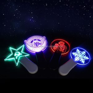 RICHSHINING Bâton lumineux LED à télécommande personnalisé Bâton clignotant de concert Accessoire-Bâton lumineux acrylique promotionnel - Product Image 1