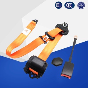Atacado Anti-Skid Alta Tenacidade Cinto de Segurança Do Carro Universal Ajustável Aço ABS Poliéster Strap Webbing 2 Pontos Tipo - Product Image 6