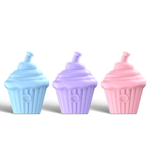 <span class=keywords><strong>Mini</strong></span> vibromasseur en forme de glace, masseur clitoridien en silicone mignon, étanche, recharge magnétique, silencieux, jouets sexuels pour adultes pour femmes - Product Image 1