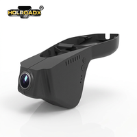 Holroadx Caméra embarquée 4G double objectif vision nocturne 170° contrôle par application enregistrement en boucle pour Infiniti QX50 style OEM avant/arrière
