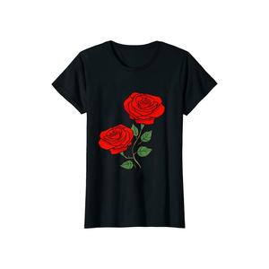 Camisetas Deportivas Casuales para Mujer, Impresión Personalizada OEM, 100% Algodón, Material Ligero y Transpirable, Precio de Fábrica al por Mayor - Product Image 1