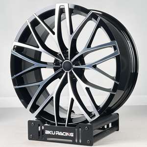Ruedas forjadas Bku 5x120 para BMW F10 F01 F02 740 <span class=keywords><strong>750</strong></span> M760 E70 F15 X5 F16 E71 X6 18 19 20 21 pulgadas llantas de aleación deportiva de lujo - Product Image 4