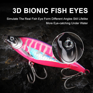 เหยื่อปลอมแบบจมน้ำสำหรับตก<span class=keywords><strong>ปลา</strong></span>ทะเล ขนาด 45 <span class=keywords><strong>ก</strong></span>รัม 90 <span class=keywords><strong>ก</strong></span>รัม ความยาว 13 ซม. 17 ซม. สำหรับตก<span class=keywords><strong>ปลา</strong></span>ใหญ่ ตีไกล ใช้ต<span class=keywords><strong>ก</strong></span>ปลาทูน่า - Product Image 4