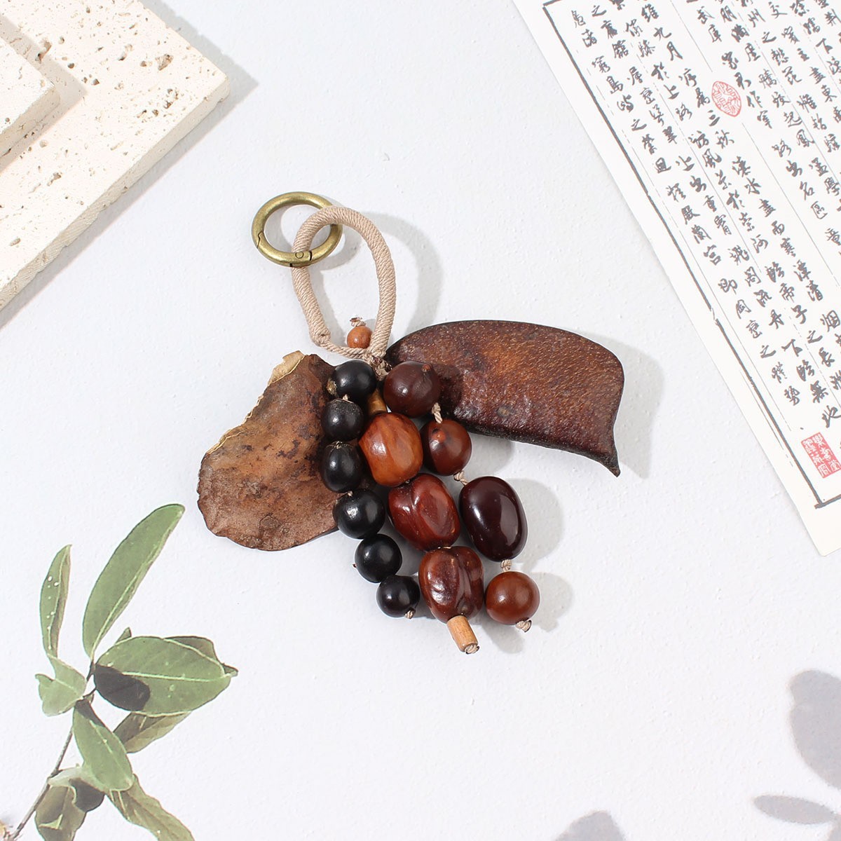 Yunling (sac de coquille de fruit accrochant des ornements)