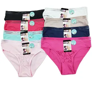 Factory Outlet Baru Musim Semi Musim Panas Celana Dalam Katun Wanita Underwear-M19257 Renda