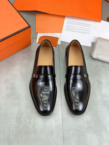 รองเท้าอ็อกซ์ฟอร์ดหนังวัวแท้ทั้งคู่ พื้นรองเท้าด้านนอกทำจากยาง/ลาเท็กซ์  บุผ้าสำหรับทุกฤดู  พื้นรองเท้าด้านในทำจากยางโฟม  แฟชั่นย้อนยุค - Product Image 1