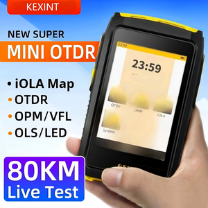 Réflectomètre optique à domaine temporel (OTDR) miniature <span class=keywords><strong>ZS1000</strong></span>, 6 en 1, portée de 80 km, avec fonctions VFL, IOLA, OPM, OLS pour équipement de fibre optique - Product Image 3