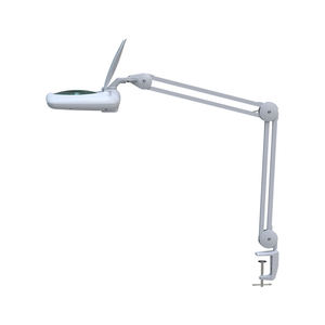 Full <b>LED</b> Swing Arm Magnifying Lamp with Adjustable Arm Glass Lens for Nail Art and Beauty Use - Product Image 2