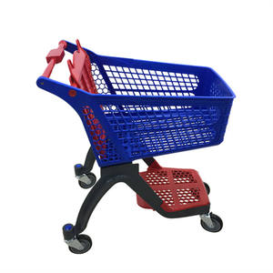 सुपरमार्केट ऑस्ट्रेलिया शैली उच्च गुणवत्ता शॉपिंग ट्रॉली प्लास्टिक खरीदारी की टोकरी - Product Image 4