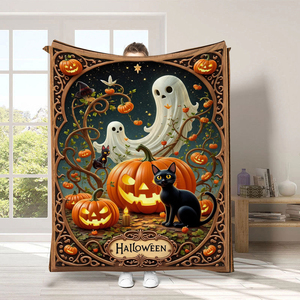 2026 Wholesale <strong>Halloween</strong> Day Love Heart Comfort Fleece <strong>Blanket</strong> Jesus Pattern Nap Sofa <strong>Blanket</strong> Carton <strong>Blanket</strong> - Product Image 4