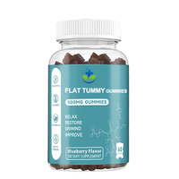 Gommes multivitamines de marque privée de vinaigre de cidre de pomme liquide de haute qualité pour la perte de poids ventre plat