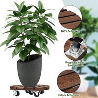 Pot Tanaman Taman Bentuk Persegi dari Kayu Pinus Ramah Lingkungan Ukuran 13 Inci untuk Bunga/Tanaman Hijau Model Vietnam MSP No.1.2