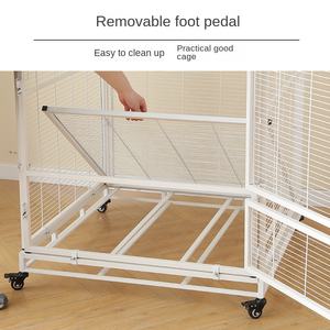 Xuanfeng di grandi dimensioni <span class=keywords><strong>King</strong></span> Kong grande gabbia per uccelli Villa gabbia pappagallo con spazio libero materiale di vetro di pelle di tigre pappagallo storno in scatola - Product Image 3