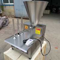 Machine à farcir les saucisses électrique automatique, capacité de production de 100 à 200 kg/h, équipement commercial de remplissage de saucisses, acier 304