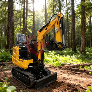 Slm06q חדש epa יורו 5 תואם 1.2 טון מיני מחפר זוחל מכונות משק - Product Image 1