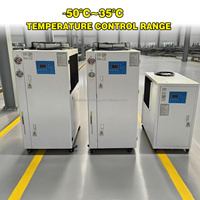 Refroidisseur d'eau industriel refroidi par air 5Hp 10Hp 20Hp sur mesure -50~35°C ° C