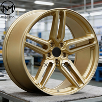 Jantes de voiture de tourisme Maxtera forgées sur mesure de style HF1 pour Porsche BMW AMG Corvette Camaro Mustang Supra Lexus 370Z GT-R en alliage
