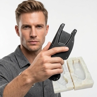 Moule en silicone pour la fabrication de figurines personnalisées, moulage sous vide, procédé de moulage inversé, moules en caoutchouc souple, prototypes imprimés en 3D en nylon et ABS