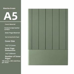 ชุดกล่องของขวัญเครื่องเขียนโน้ตบุ๊คหนัง PU A5ธุรกิจสำหรับสำนักงานหรูหราโลโก้พิมพ์ลายด้วย UV - Product Image 6