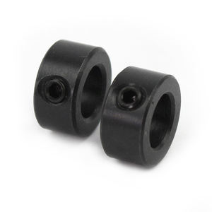 <span class=keywords><strong>Collar</strong></span> de bloqueo de eje personalizado Juego de tornillos de acero al carbono de óxido negro <span class=keywords><strong>Collar</strong></span> de eje de sujeción con revestimiento de zinc - Product Image 1