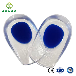 Solette Ortopediche in <span class=keywords><strong>Silicone</strong></span> Sumifun per Donne, Supporto per Arco Plantare, Rialzi Regolabili per Tallone, per Dolore al Tallone e Discrepanze nel Lunghezza delle Gambe 1/4" 1" (2 - Product Image 6
