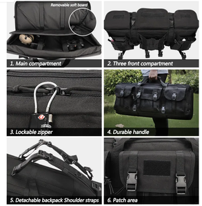 Multifunctional Tactical Nylon Waterproof Backpack <b>for</b> <b>Men</b> Outdoor Sports & Mountaineering Camouflage 20-36L Tool Kit Travel - Product Image 5