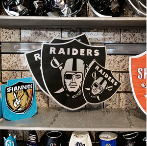 Tùy chỉnh raiders lá chắn thêu vá NFL đội thể thao vải vá với sắt-on ủng hộ cho hat - Product Image 5