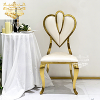 Chaises blanches empilables de partie dinante de meubles de luxe moderne d'événement pour épouser