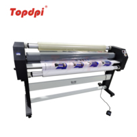Topdpi 1.6m 1600mm machine à plastifier à froid automatique avec pédale