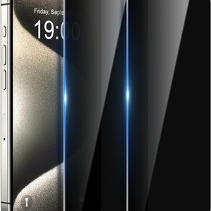Protection d'écran en verre trempé de haute qualité, film anti-reflet, qualité 9H, pour iPhone 14, 11, 13, 15 Pro Max, verre de confidentialité pour téléphone - Product Image 3