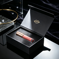 Boîte à gloss à lèvres avec logo personnalisé, boîte en carton de luxe pour tube de gloss à lèvres, boîte cadeau, vente en gros OEM