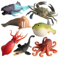 Jouets en plastique de simulation animale - Insectes, serpents, poissons - Jouets souples à presser pour farces, unisexe, pour enfants, fabriqués en Chine et au Guangdong
