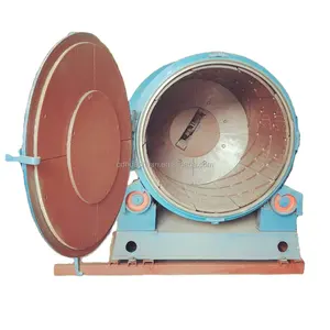 Foundry Rust Stripping Use Rotary Drum Shot Blasting Machine Q31