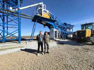 سدوم تلقائي بالكامل رخيص 25 م 3/ساعة مصنع خلط خرسانة صغير محمول للخرسانة - Product Image 2