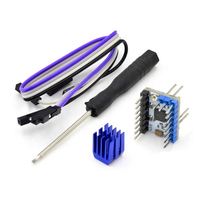 Module de pilote de moteur pas à pas TMC2100 pour imprimante 3D, accessoires électroniques intelligents, carte mère silencieuse à 256 subdivisions pour 3D