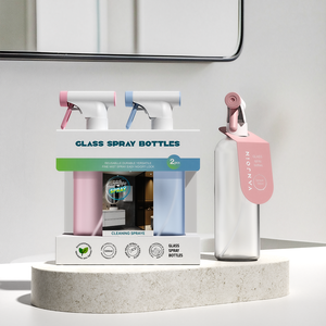 Refillable Continuous <strong>Spray</strong> Glass Bottle Car Cleaner <strong>Window</strong> Wash Kitchen Barbers Water <strong>Spray</strong> Bottle With Durable Trigger <strong>Spray</strong> - Product Image 6
